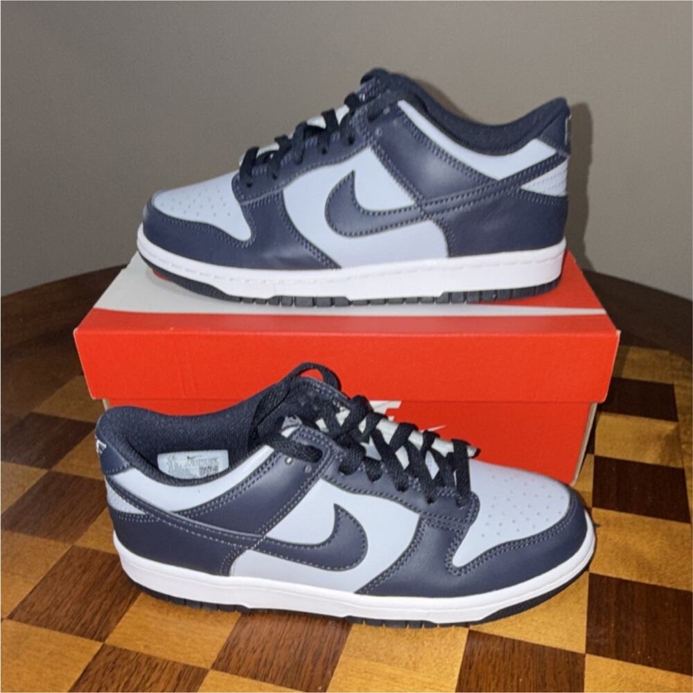 Size 6.5Y Nike Dunk Low GS Obsidian Gray CW1590-004 8W NEW